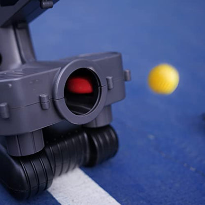 Furlihong 692BH Baseball Pitching Machine, Use Ping Pong Size Training Balls for Visual Acuity and Hitting Accuracy Improvement, Powered by Batteries or AC Power, Includes 60 pcs Balls