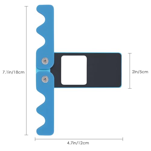 LAKE OF FIRE Pool Stick Holder - Stainless Steel Weighted Base 4-Cue Claw Holder Design, Portable Billiard Cue Organizer for Home Game Rooms(Blue) - color: Blue