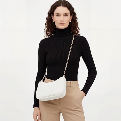 VODIU Clutch Tote Handbags with 2 Removable Straps and Zipper Closure Crossbody Bags Shoulder Purse Handbag for Women - color: Yg-beige