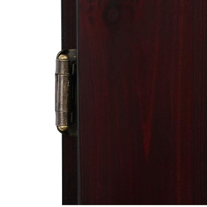 Viper Metropolitan Solid Wood Cabinet & Electronic Dartboard Play-Ready Bundle - color: Mahogany Finish, style: Cabinet Only (No Dartboard)