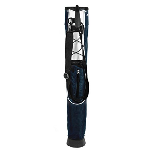 Orlimar Pitch ’n Putt Lightweight Sunday Golf Bag with Stand, Ultra-Light Carry Design, Two-Way Divider Top, Shoulder Strap, Compact Carry Golf Bag for Men & Women - color: Midnight Blue