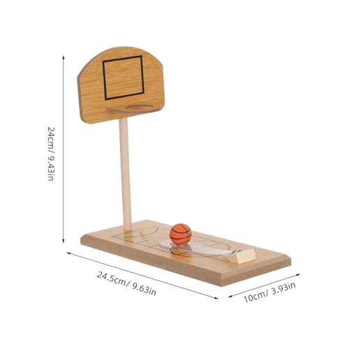 Portable Basketball Game Silent Mini Desktop Tabletop Basketball Hoop for Boys and Girls Adults Office Travel Indoor Outdoor