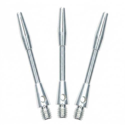 Viper Performance Wire Dart Shafts, Solid Lightweight 7075 Aluminum Alloy, Includes 3 Shafts, Complete with Grip Tight O-Rings - color: Silver