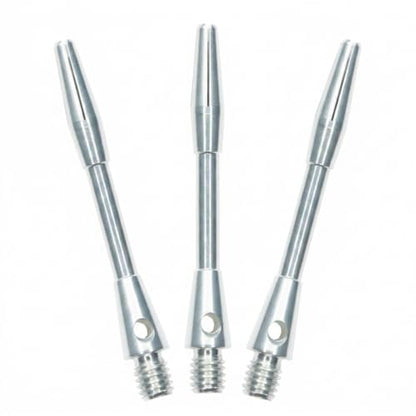 Viper Performance Wire Dart Shafts, Solid Lightweight 7075 Aluminum Alloy, Includes 3 Shafts, Complete with Grip Tight O-Rings - color: Silver