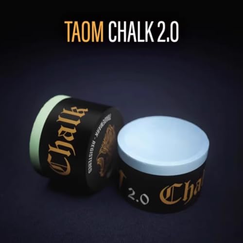 TAOM Pool Chalk Holder Round Shaped Practical Tool Billiards Accessories Magnetic Mini Chalk Tip Case Container Round Box Billiards - color: 6-Soft Green Chalk