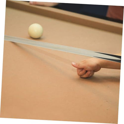 3Pcs Billiard Cue Sticks Wooden Short Pool Cues for Mini Pool Tables for Portable Design for Home School
