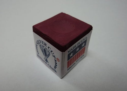 Silver Cup Set of 6 Wine Billiard Pool Cue Chalk