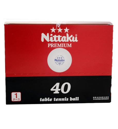 Nittaku Premium 3-Star Balls Celluloid