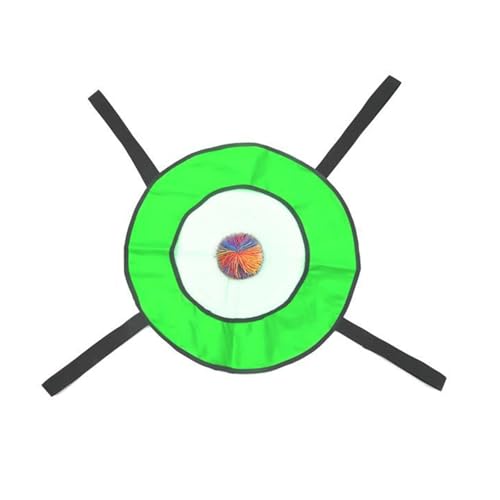 Interactive Toss and Catch Sport Toy Tailgating Roundnet Game Outdoor Bouncy Net Bag Catch Lawns Hand Eye Coordination - color: Green