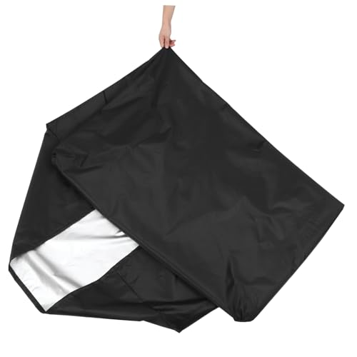 KICHOUSE Oxford Cloth Billiard Table Cover Splashproof Foosball Table Protection for Outdoor Use Durable Easy Clean Snug Fit Minimalist Design