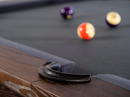 Empire USA - Agriturismo Slate Pool Table W/Premium Billiard Accessories (8FT, Brownwash)