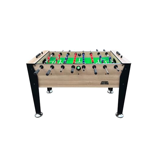 KICK Hades 55" Foosball Table – Professional Full-Size Indoor Game Table - color: Brown