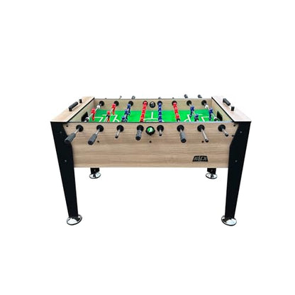 KICK Hades 55" Foosball Table – Professional Full-Size Indoor Game Table - color: Brown