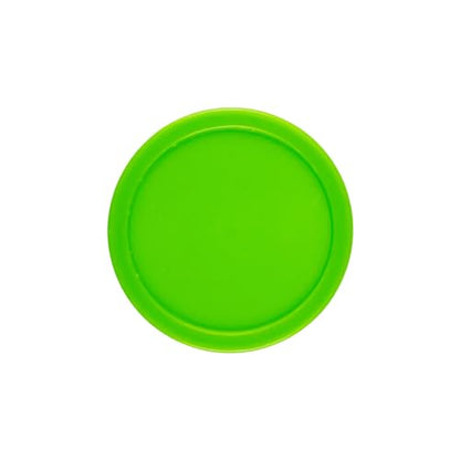 12 Pack 2.5 Inch Air Hockey Pucks for Small Size Table - color: Green