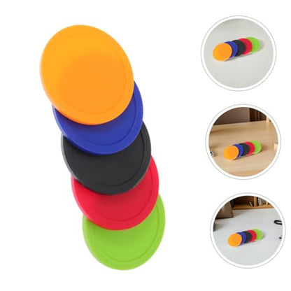 Balacoo 10pcs Air Hockey Pucks Durable Table Accessories for Enhanced Gameplay Compatible with Various Models for Family Fun and Game Rooms