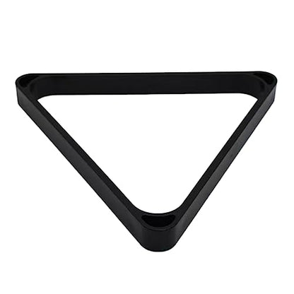 Triangle Ball Rack，Pool Triangles Made of Plastic,Pool Table Triangle Drop Resistant/Black