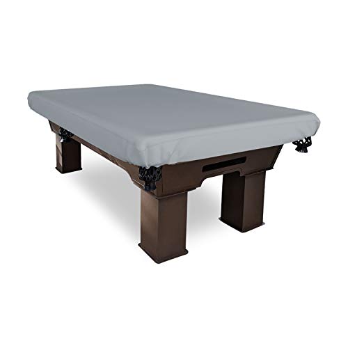 Covers & All Pool Table Cover, Made of 18 Oz Cover Tuff, Waterproof, Ideal for Extreme Weather (100" W x 56" D x 8" H, Grey) - color: Grey, size: 100" W x 56" D x 8" H