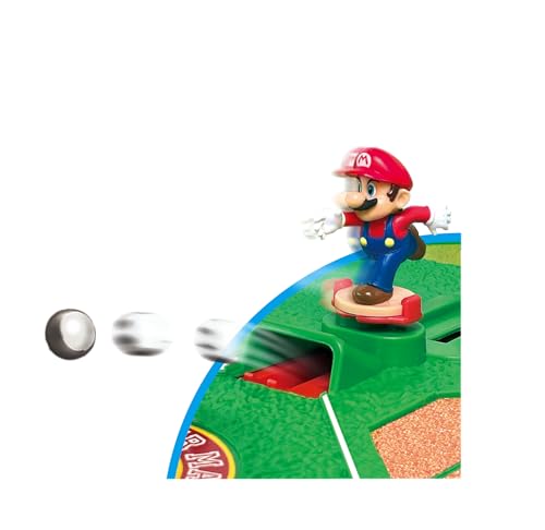 EPOCH Games Super Mario Stadium Baseball Game, Tabletop Skill and Action Game, Ages 5+