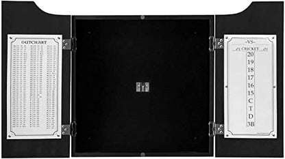 Black Dart Board Cabinet (No Dartboard)