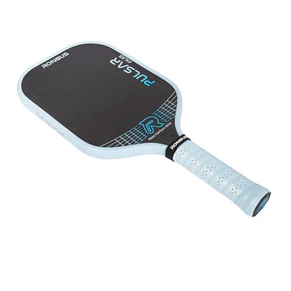 Ronbus Pulsar + Pulsar FX Thermoformed Raw Toray T700 Carbon Fiber Pickleball Paddle with 16 mm Polypropylene Honeycomb Core - style: Pulsar FX R3