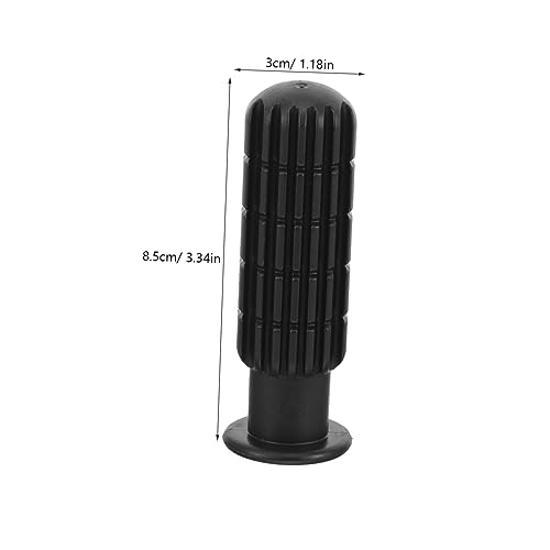 BESTonZON 1 Pair of Nonskid Foosball Table Handles Sturdy Plastic Replacement Grips for Table Soccer Convenient and Practical Accessories for Foosball Games