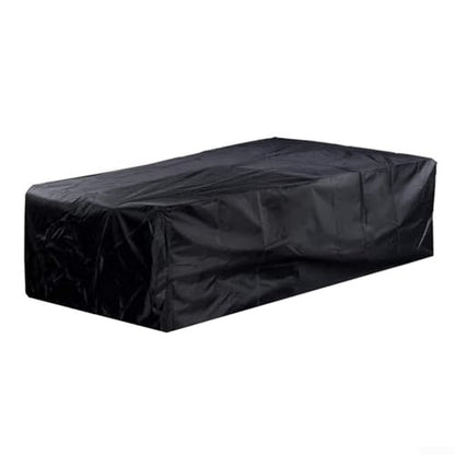 420D Oxford Foosball Table Cover 63 x 45.3 x 19.7 Inch, Waterproof for UV Resistant Outdoor Furniture Protector with Storage Bag for Rain Dust Snow, Gray Black(black)