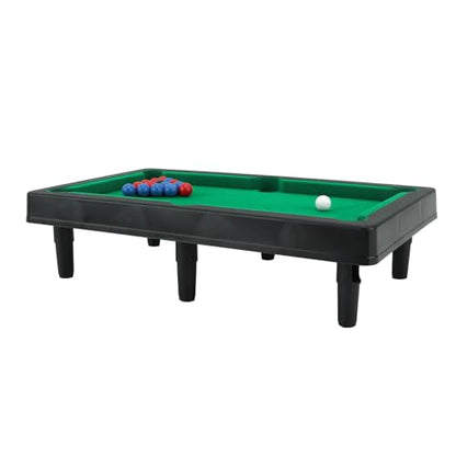 Garosa Mini Pool Table, Plastic Interactive Simulation Tabletop Game Set for Kids, Fun Billiard Game, Engages Creativity, Perfect for Desktop Play