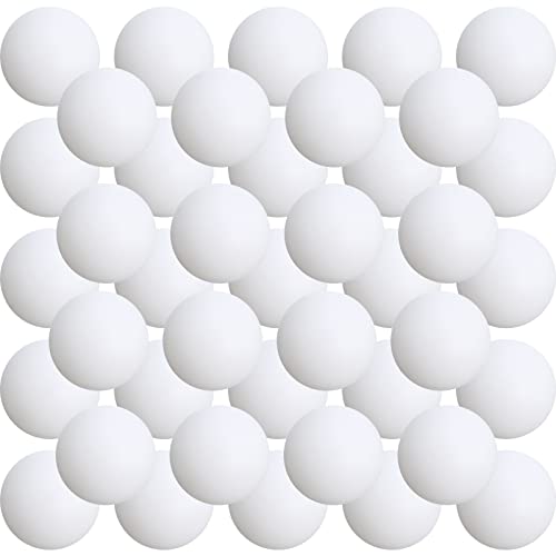 Chivao 200 Pieces Table Tennis Balls Washable Game Table Tennis Mini Plastic Balls for Pool Carnival Party Game - color: White