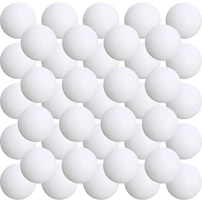 Chivao 200 Pieces Table Tennis Balls Washable Game Table Tennis Mini Plastic Balls for Pool Carnival Party Game - color: White