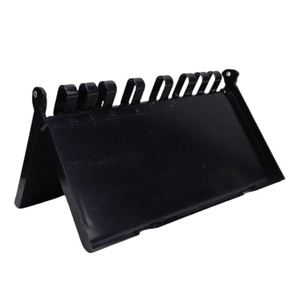 Dioche 4 Digit Flip Scoreboard Portable Tabletop Score Keeper for Table Tennis, Badminton & Sports Cardboard Tally with Secure Compact Folding Design