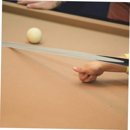 Abaodam 2Pcs Short Wooden Pool Cue for Lightweight Billiard Training Stick for Tight Spaces Cue for Young Players Durable Design for Portable Use