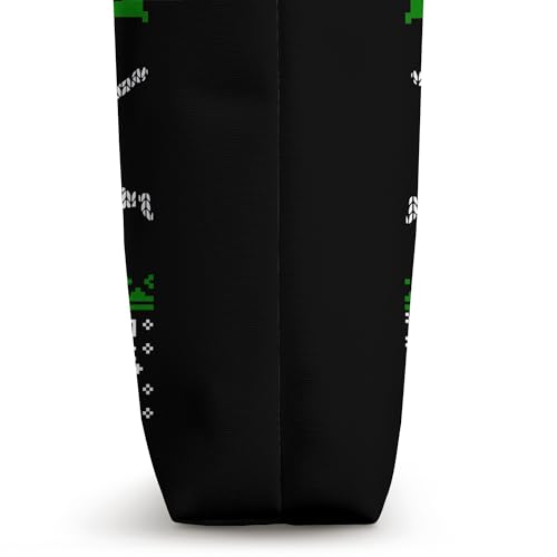Merry Discmas Disc Golf Ugly Christmas Sweater Party Tote Bag