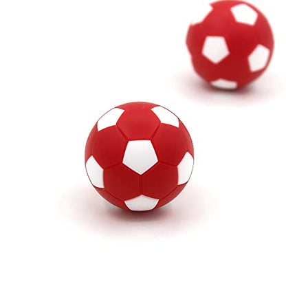 Foosball Balls Foose Balls Table Football Soccer Replacement Multicolor Official Tabletop Game Size 32mm Mini Foosball-Set of 12