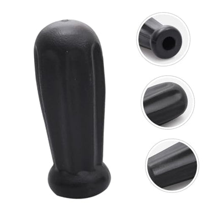 Outanaya Foosball Table Handles Set of 2 Octagonal Plastic Grips TPR Materials Convenient Replacement Parts for Tabletop Football Games