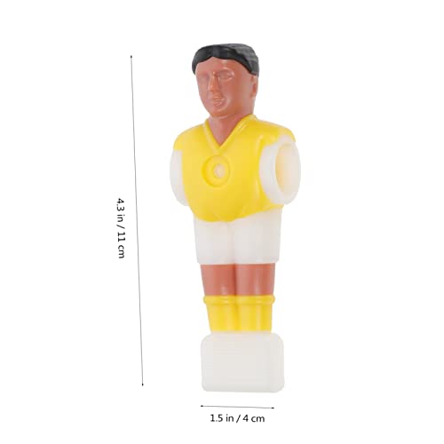 Alasum 8 Pcs Mini Soccer Game Childrens tylonal Rod Foosball Player Animatronic Toys Foosball Table Guy Kids Foosball Player Men’s Men Kids Football Players Fuse Replace Man