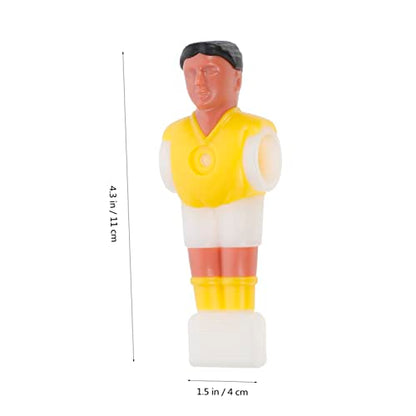 Alasum 8 Pcs Mini Soccer Game Childrens tylonal Rod Foosball Player Animatronic Toys Foosball Table Guy Kids Foosball Player Men’s Men Kids Football Players Fuse Replace Man