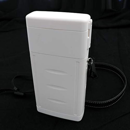 CUESOUL ANTIE Hard Dart Case, Holds 6 Steel/Soft Tip Darts & Extra Tips, Shafts & Flights, Durable Use - color: Solid White