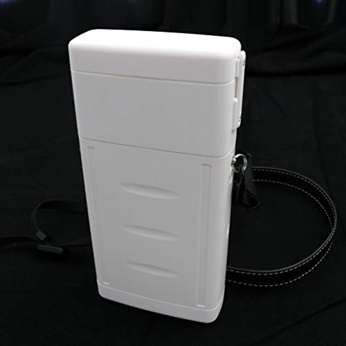 CUESOUL ANTIE Hard Dart Case, Holds 6 Steel/Soft Tip Darts & Extra Tips, Shafts & Flights, Durable Use - color: Solid White
