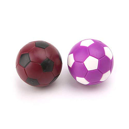 2 Pack Miniature Foosball Balls Replacements Table Soccer Balls 36mm Soccer Foosalls Regular Size Foosball Set of 2