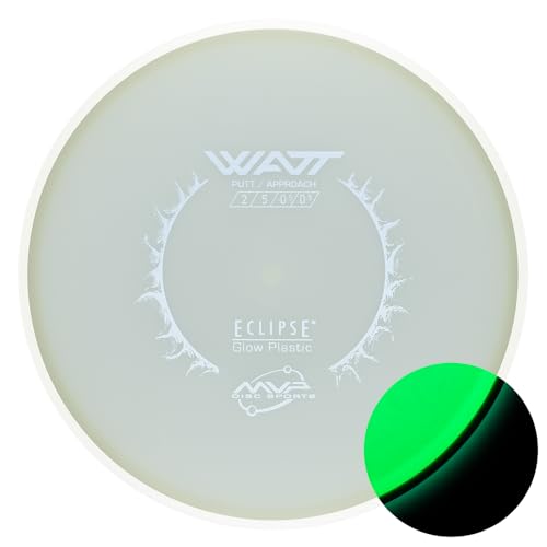 MVP Disc Sports Eclipse Glow 2.0 Watt Disc Golf Putter - size: 170-175g