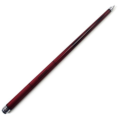 CUESOUL SOOCOO Series 58" 19oz Maple Pool Cue - color: Red, size: 11.5mm