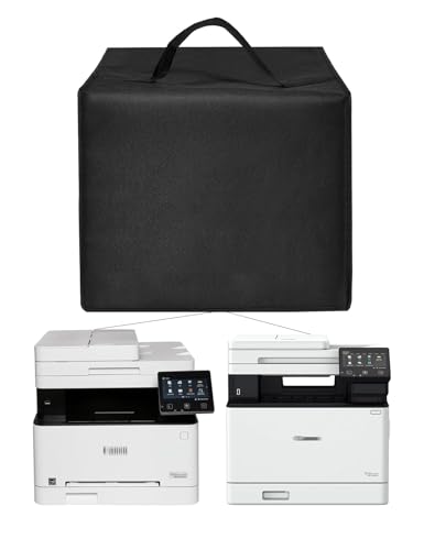 Waterproof Dust Cover Printer Cover Heavy Duty Nylon Case for Color Image CLASS MF656Cdw /Color Image CLASS MF753Cdw Wireless Duplex Laser Printer - color: Black