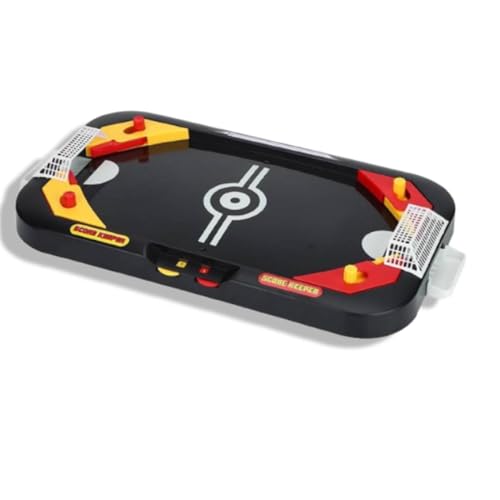 Tabletop Air Hockey Table, 2 in 1 Mini Air Hockey Game Indoor Hockey Game Mini Game Soccer and Table for Indoor Fun Desktop Sports