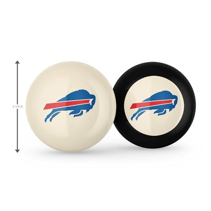 Imperial NFL Logo Cue Ball & 8 Ball Combo Set - color: Buffalo Bills, White