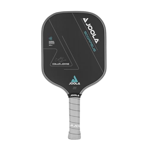 JOOLA Professional Pickleball Paddles – Raw Carbon Fiber Surface – Built for Spin, Speed & Control – Hyperion, Solaire, Perseus & Scorpeus – Swift & Standard Models – USAP Approved – Tournament-Level - color: Scorpeus | 16mm