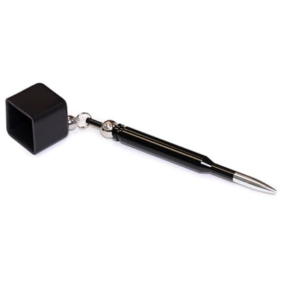 OKKO Bullet Pocket Chalker Billiard Pool Cue Chalk Holder Black
