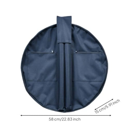 Milageto Disc Target Sport Basket Carrying Bag Shoulder Strap Disc Target Sport Basket Bag Shielded for Outdoor Sports, Travel