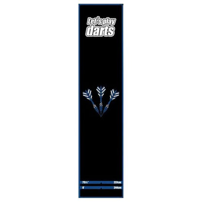 Dart Board Mat,Non-Slip Portable Floor Protection with Throw Line | Protective Dart Mat | for Game Room Recreation Center Office Break Room Basement Garage Dormitory - size: B