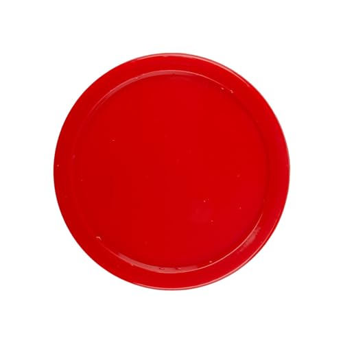 12 Pack 2.5 Inch Air Hockey Pucks for Small Size Table - color: Red