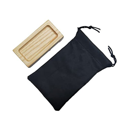 Portable Cue Stick Holder with 4 Holes - color: Natural